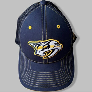 Nashville Predators Fanatics Old Time Hockey Flexfit One Size Cap Hat